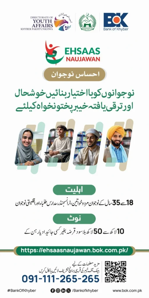 Ehsaas Naujawan Urdu Standee